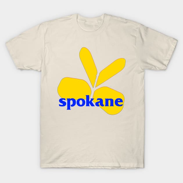 Spokane - butterfly 2 T-Shirt by amigaboy